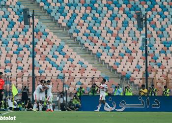 فيديو دونجا يسجل هدف الزمالك الثاني أمام سيراميكا كليوباترا