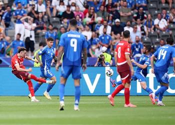 فيديو وداع مبكر لحامل اللقب سويسرا تثأر من إيطاليا وتقصيها من يورو 2024