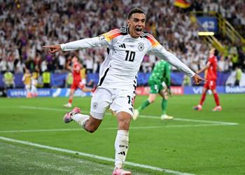 فيديو موسيالا يسجل هدف ألمانيا الثاني أمام الدنمارك في يورو 2024