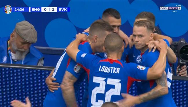 هدف سلوفاكيا الاول في مرمي انجلترا يورو 2024