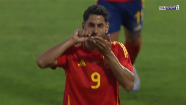 هدف اسبانيا الاول في مرمي اندورا