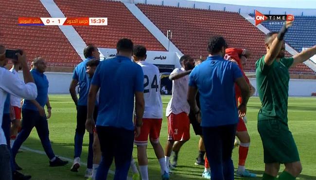 هدف فوز حرس الحدود علي منتخب السويس (1-0) دورة الترقي