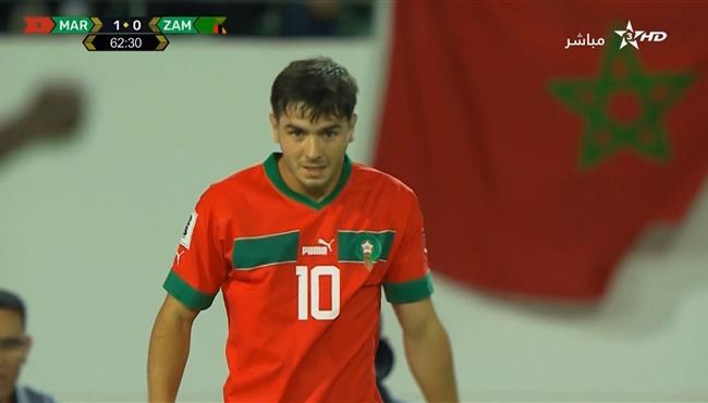 ابراهيم دياز يهدر فرصة هدف امام زامبيا بتصفيات كأس العالم