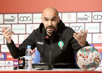 وليد الركراكي ي علق على غضب حكيم زياش ويوسف النصيري أمام زامبيا