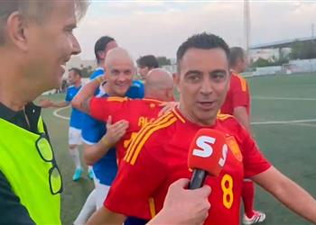 فيديو تشافي يرفض توجيه رسالة إلى خوان لابورتا