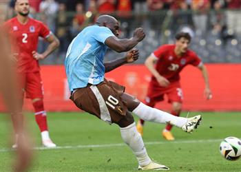 فيديو لوكاكو يقود بلجيكا للفوز بثلاثية ودي ا على لوكسمبورج استعداد ا لـ يورو 2024