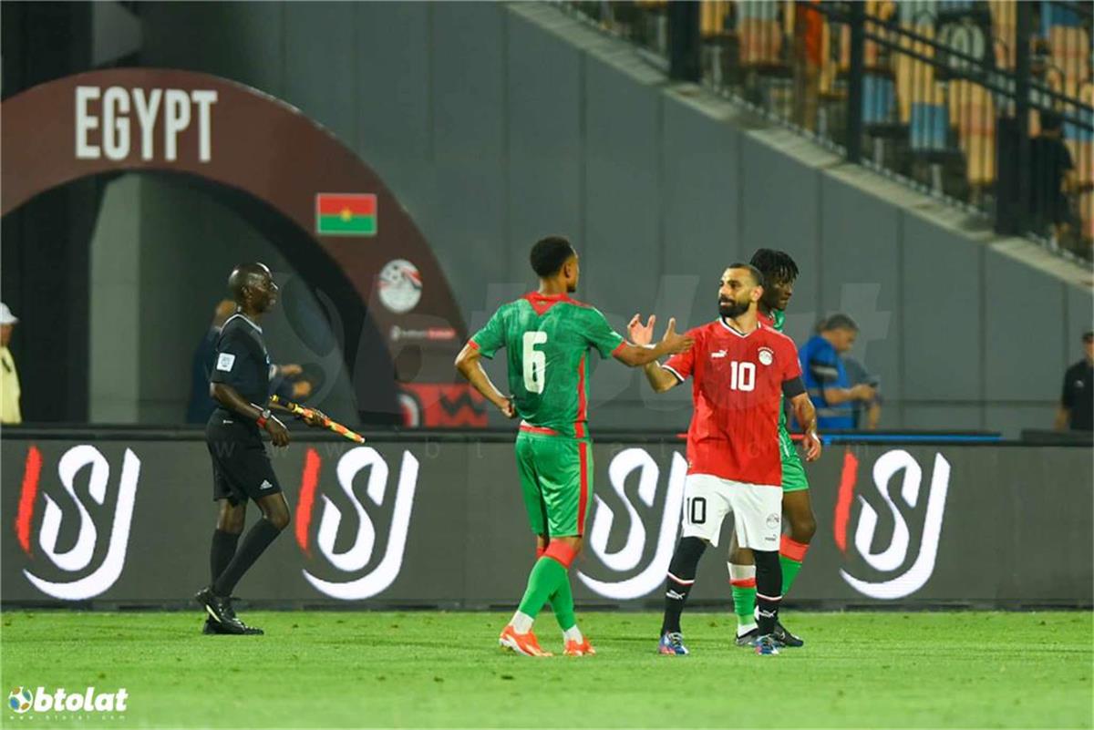 محمد صلاح مع منتخب مصر