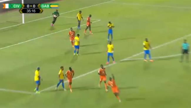 هدف فوز كوت ديفوار علي الجابون (1-0) تصفيات كأس العالم
