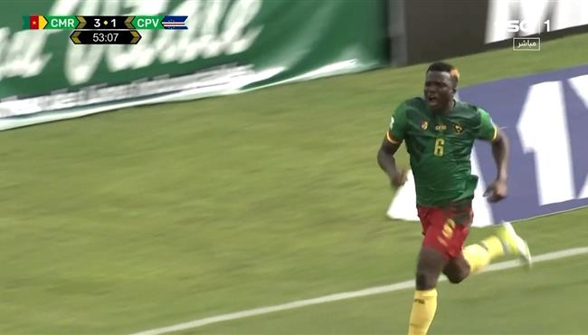 هدف الكاميرون الرابع في مرمي كاب فيردي بتصفيات كأس العالم