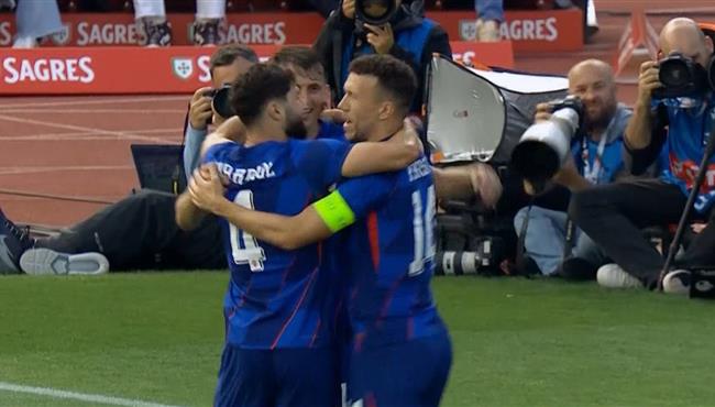 هدف كرواتيا الثاني في مرمي البرتغال بوديمير