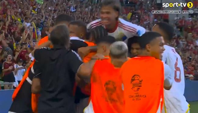 هدف فنزويلا الثاني في مرمي جامايكا بكوبا امريكا