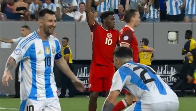 هدف ميسي في مرمي كندا بنصف نهائي كوبا امريكا