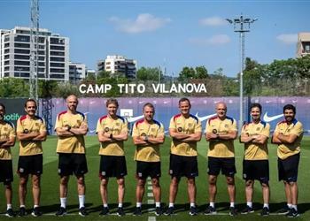 بدون تياجو ألكانتارا برشلونة يعلن طاقمه التدريبي تحت قيادة فليك