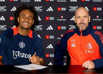 رسمي ا مانشستر يونايتد يعلن تعاقده مع جوشوا زيركزي