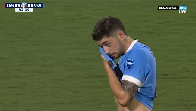 العارضة تحرم فالفيردي من تسجيل هدف رائع في كندا