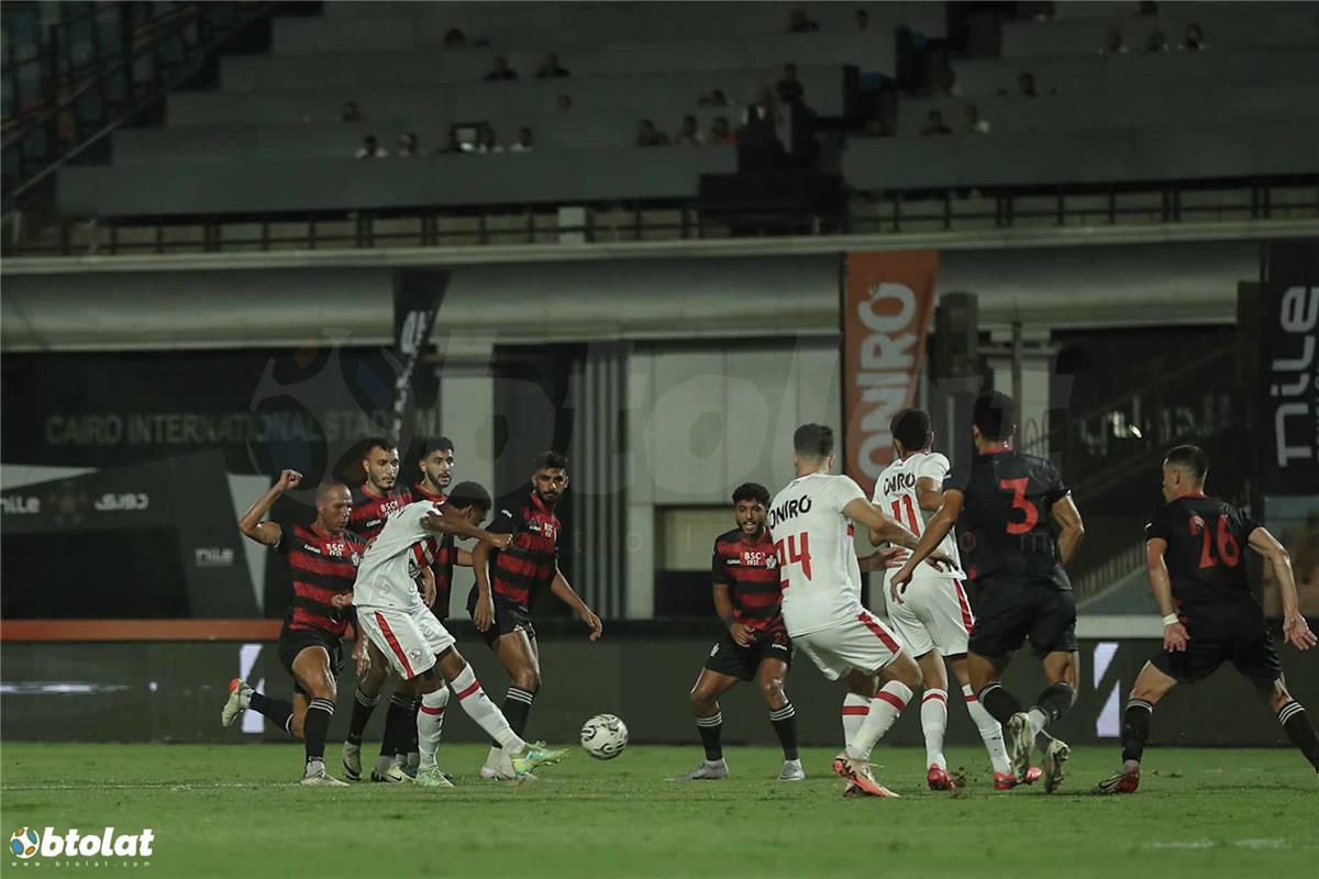 مباراة الزمالك وبلدية المحلة