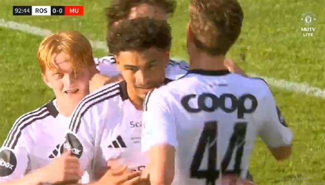 هدف فوز روزنبورج القاتل علي مانشستر يونايتد 1 0 مباراة ودية