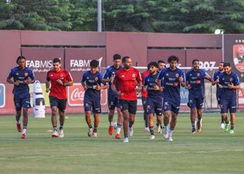 مران الأهلي كولر يحاضر اللاعبين فني ا وتدريبات للتخلص من الإرهاق