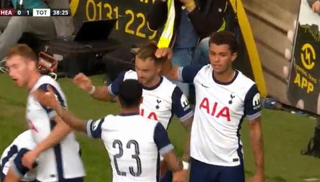 اهداف مباراة توتنهام وهارتس 5 1 مباراة ودية