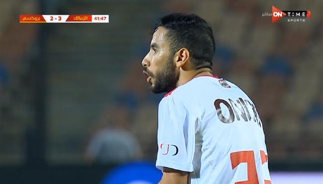 ناصر ماهر كاد ان يسجل هدف رائع امام بروكسي في كأس مصر