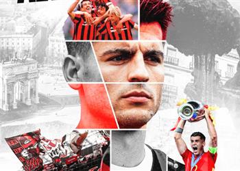 رحلة جديدة في إيطاليا ميلان يعلن تعاقده رسمي ا مع موراتا