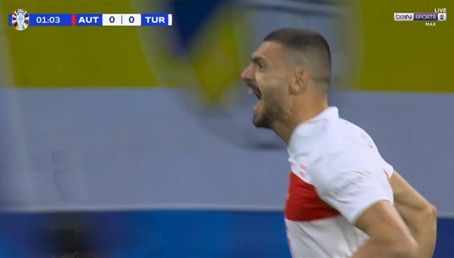 هدف تركيا الاول في مرمي النمسا بيورو 2024