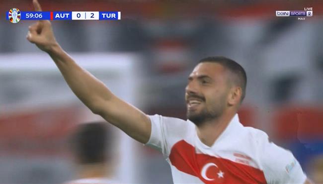 هدف تركيا الثاني في مرمي النمسا بيورو 2024