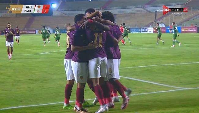 اهداف مباراة سيراميكا كليوباترا وبلدية المحلة 4 0 الدوري المصري