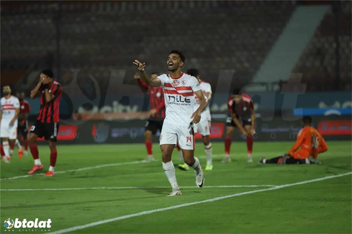 هدف يوسف اوباما الثاني للزمالك امام الداخلية