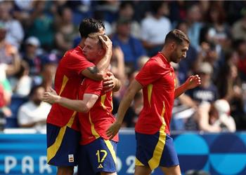 فيديو مجموعة مصر إسبانيا تحو ل تأخرها لفوز صعب على أوزبكستان في أولمبياد باريس 2024