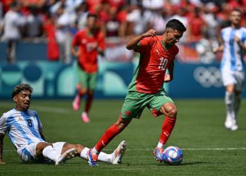 حدث مثير في مباراة المغرب والأرجنتين بـ أولمبياد باريس المباراة لم تنتهي