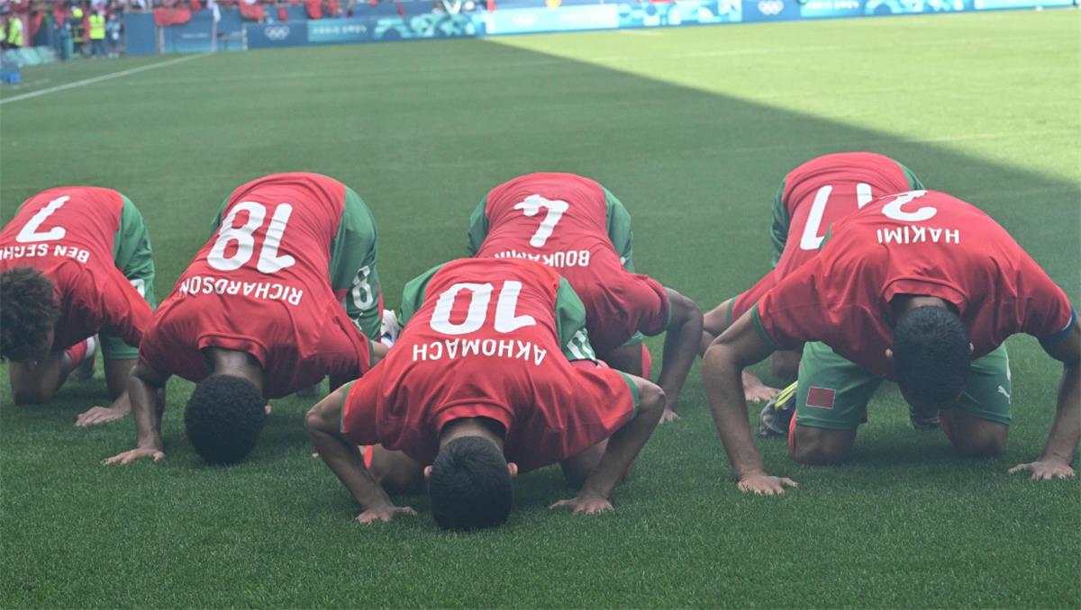 لاعبو المغرب