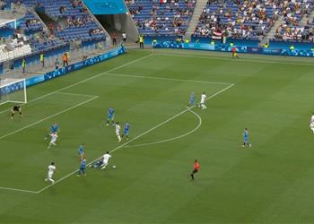 فيديو العراق يخطف فوز ا صعب ا أمام أوكرانيا بثنائية في أولمبياد باريس 2024