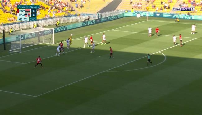 ابراهيم عادل كاد ان يسجل هدف امام الدومينيكان في أولمبياد باريس