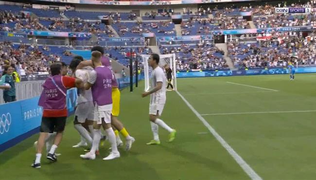 هدف العراق الثاني الرائع في مرمي اوكرانيا بأولمبياد باريس علي جاسم