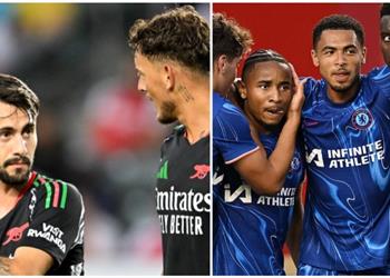 فيديو فوز وتعادل آرسنال وتشيلسي يقصان شريط مبارياتهما الودية في أمريكا