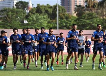 مران الأهلي كولر يحاضر اللاعبين وفقرات بدنية استعداد ا للمصري
