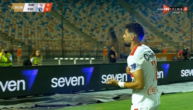 هدف مصطفي شلبي في مرمي بيراميدز بالدوري المصري