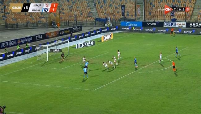 مروان حمدي يهدر هدف فوز قاتل لبيراميدز امام الزمالك في الدوري المصري