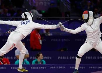 ناردين إيهاب تتأهل لدور الـ 32 في مبارزة السلاح وهزيمة آية حسن في الدور الثاني