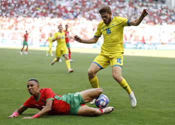 فيديو بـ10 لاعبين أوكرانيا تخطف فوز ا قاتل ا من المغرب في أولمبياد باريس 2024