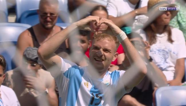 هدف الارجنتين الثاني في مرمي العراق باولمبياد باريس