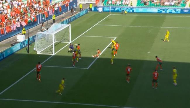 هدف أوكرانيا الاول في مرمي المغرب بأولمبياد باريس