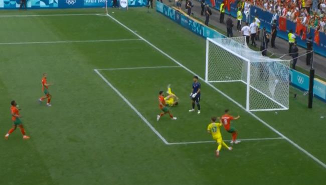 هدف اوكرانيا الثاني القاتل في مرمي المغرب بأولمبياد باريس