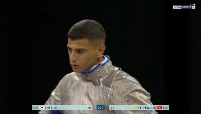 لحظة خسارة فارس فرجاني من بطل كوريا وتحقيق الميدلية الفضية في سلاح السيف بـ أولمبياد باريس