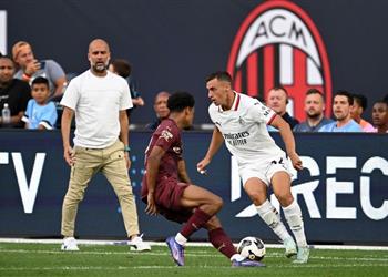 فيديو الخسارة الثانية مانشستر سيتي يسقط بثلاثية أمام ميلان ودي ا