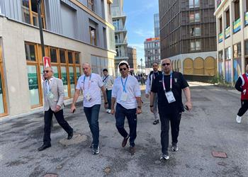 كواليس اجتماع وزير الرياضة مع البعثة الأولمبية جلسة مع زياد السيسي ومنتخب اليد