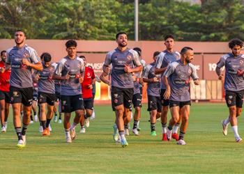 مران الأهلي كولر يحاضر اللاعبين وتدريبات منفردة لـ رباعي حراسة المرمى
