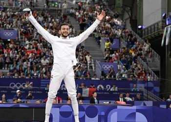 قرار سريع من الأولمبية المصرية بعد تتويج محمد السيد بـ برونزية السلاح في أولمبياد باريس