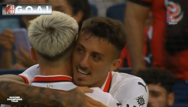 هدف ميلان الثالث في مرمي مانشستر سيتي